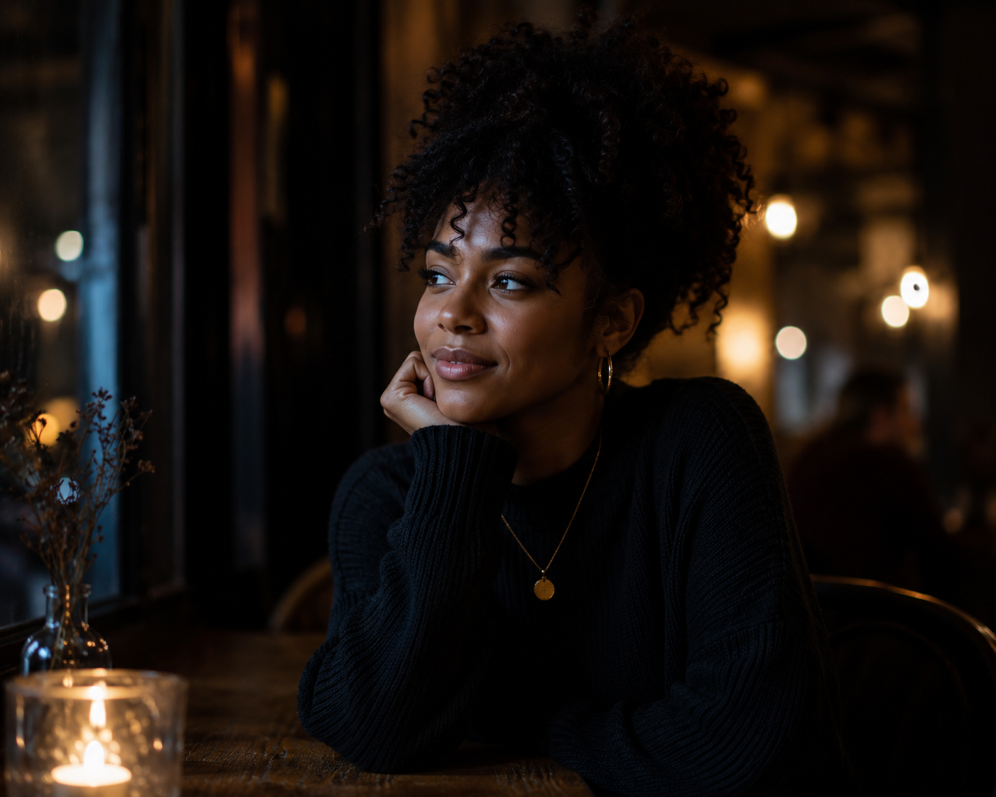Low light portrait photography